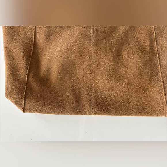 Mango Suede Medium Shopper Bag in Tan - Picture 11 of 12